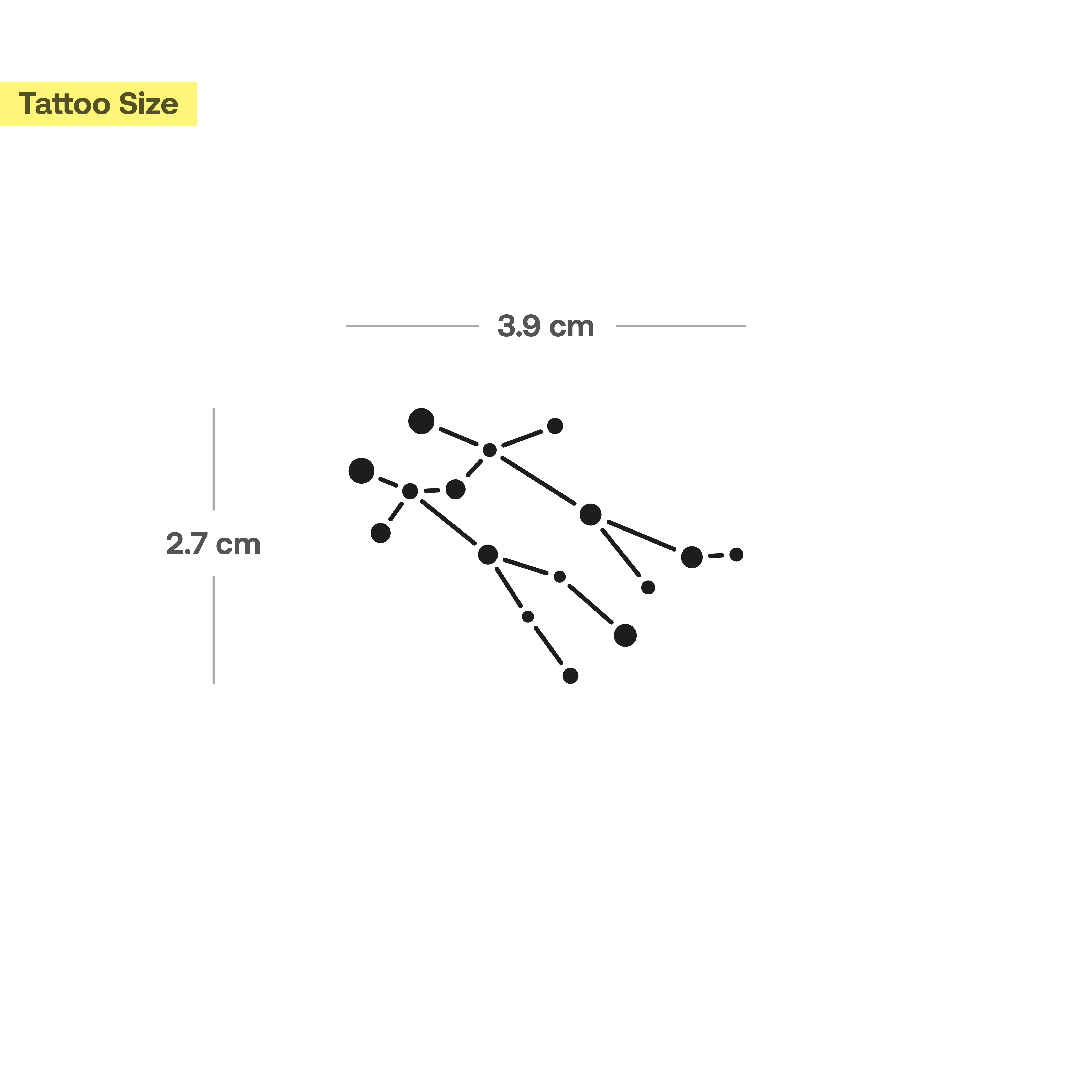 Tatouage Constellation des Gémeaux  - Image 3