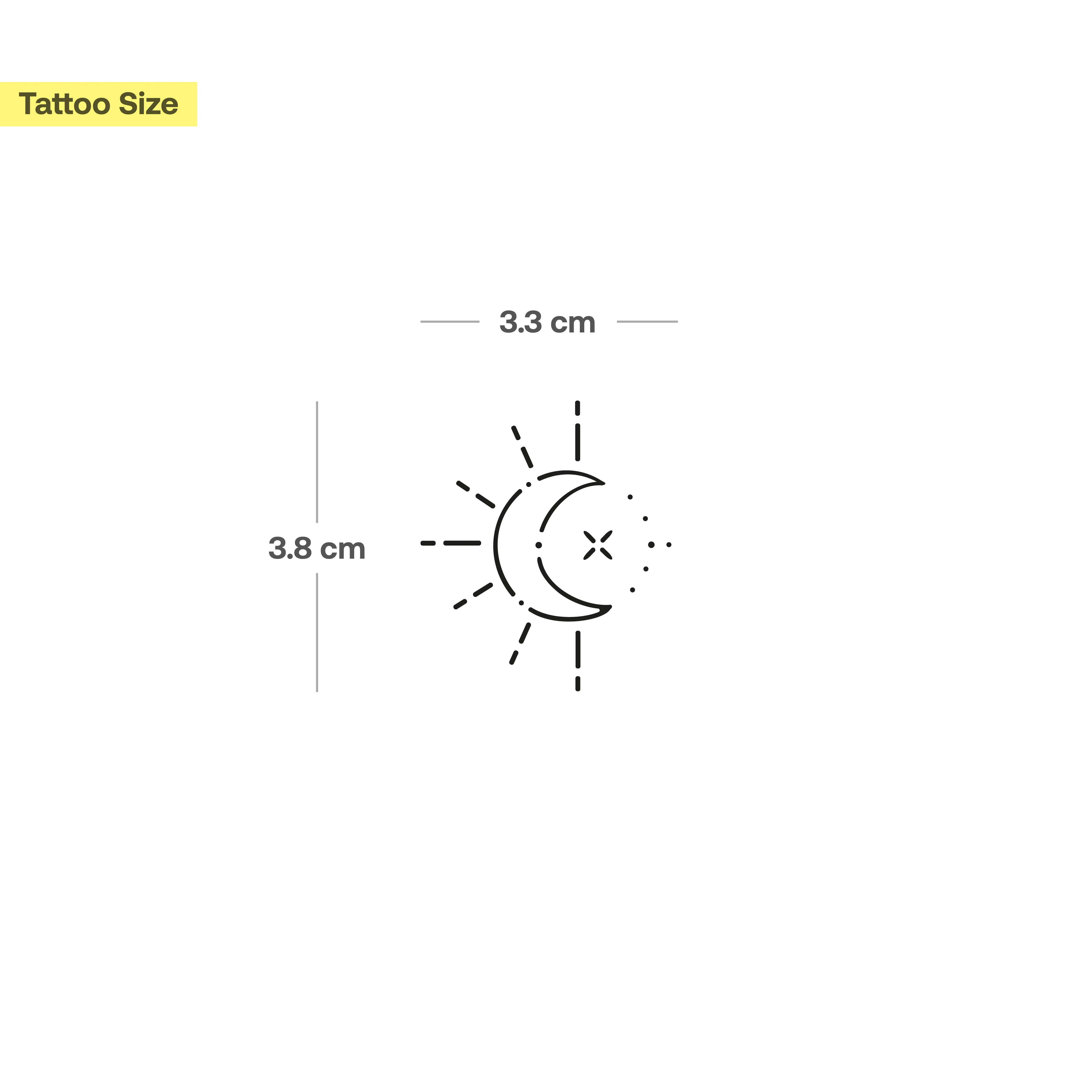 Tatouage Lune et Soleil  - Image 3