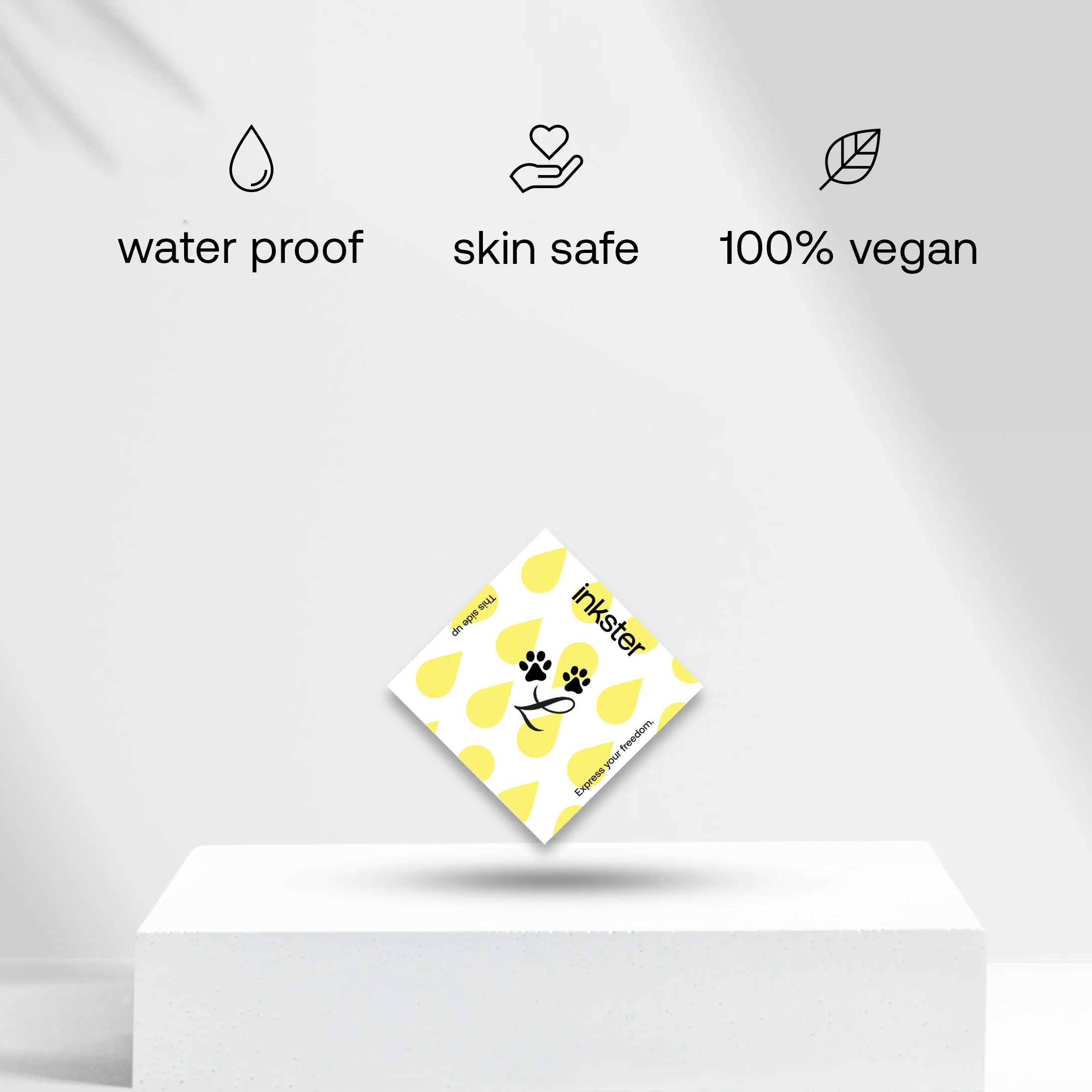 Tatouage pattes avec initiales (A-Z) - Image 35