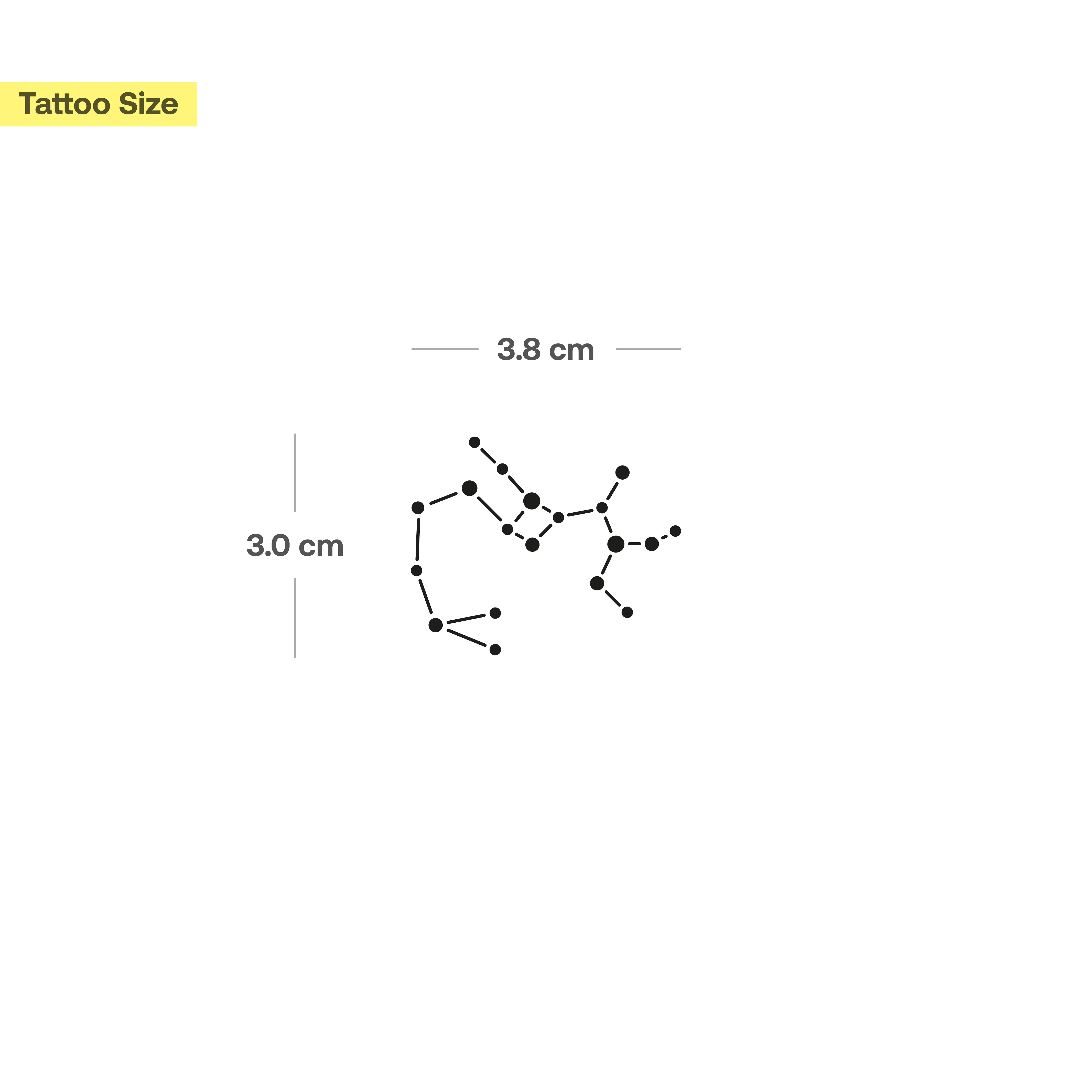 Le tatouage de la constellation du Sagittaire  - Image 3