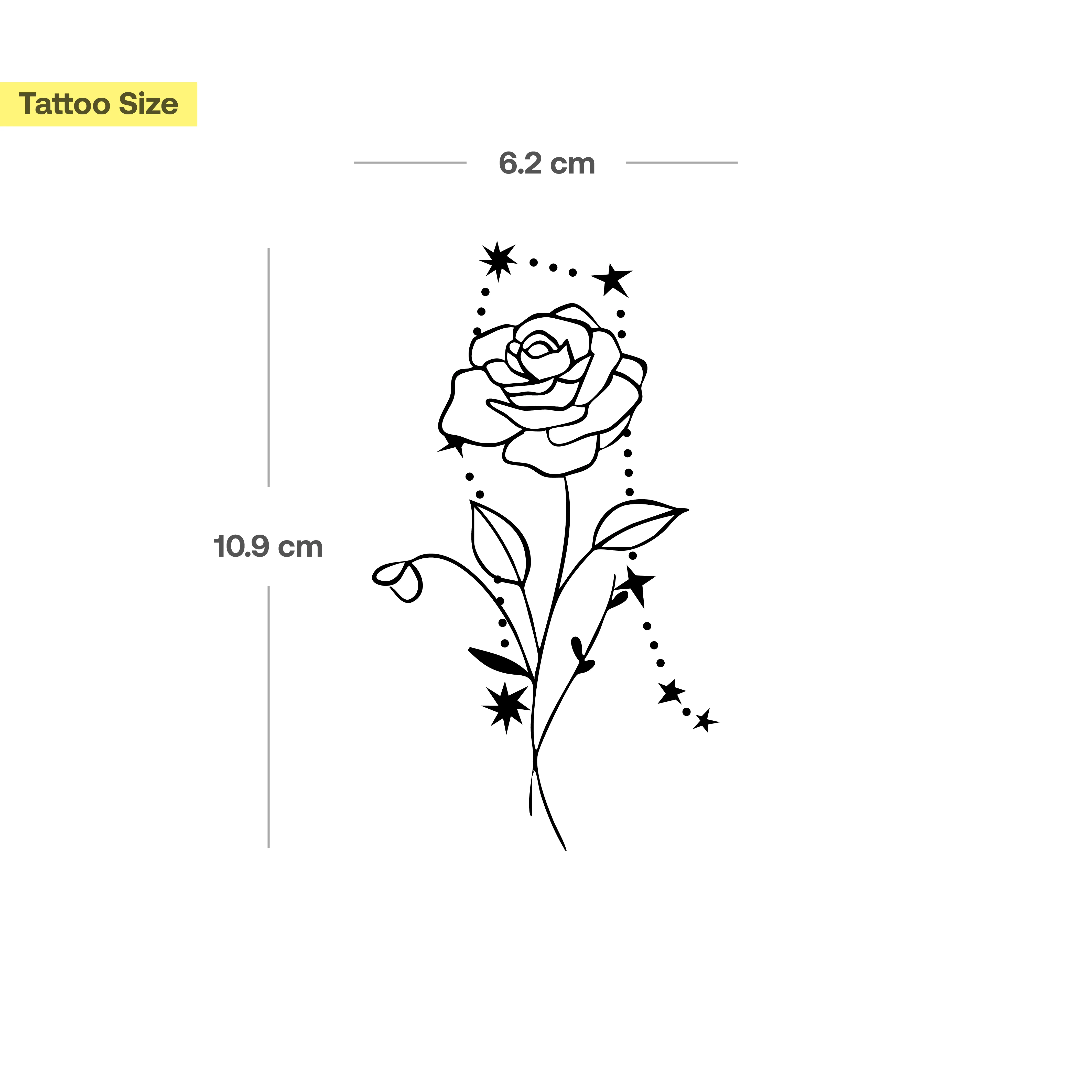 Tatouages Combinaison de Fleurs de Naissance et de Signes Astrologiques - Image 24