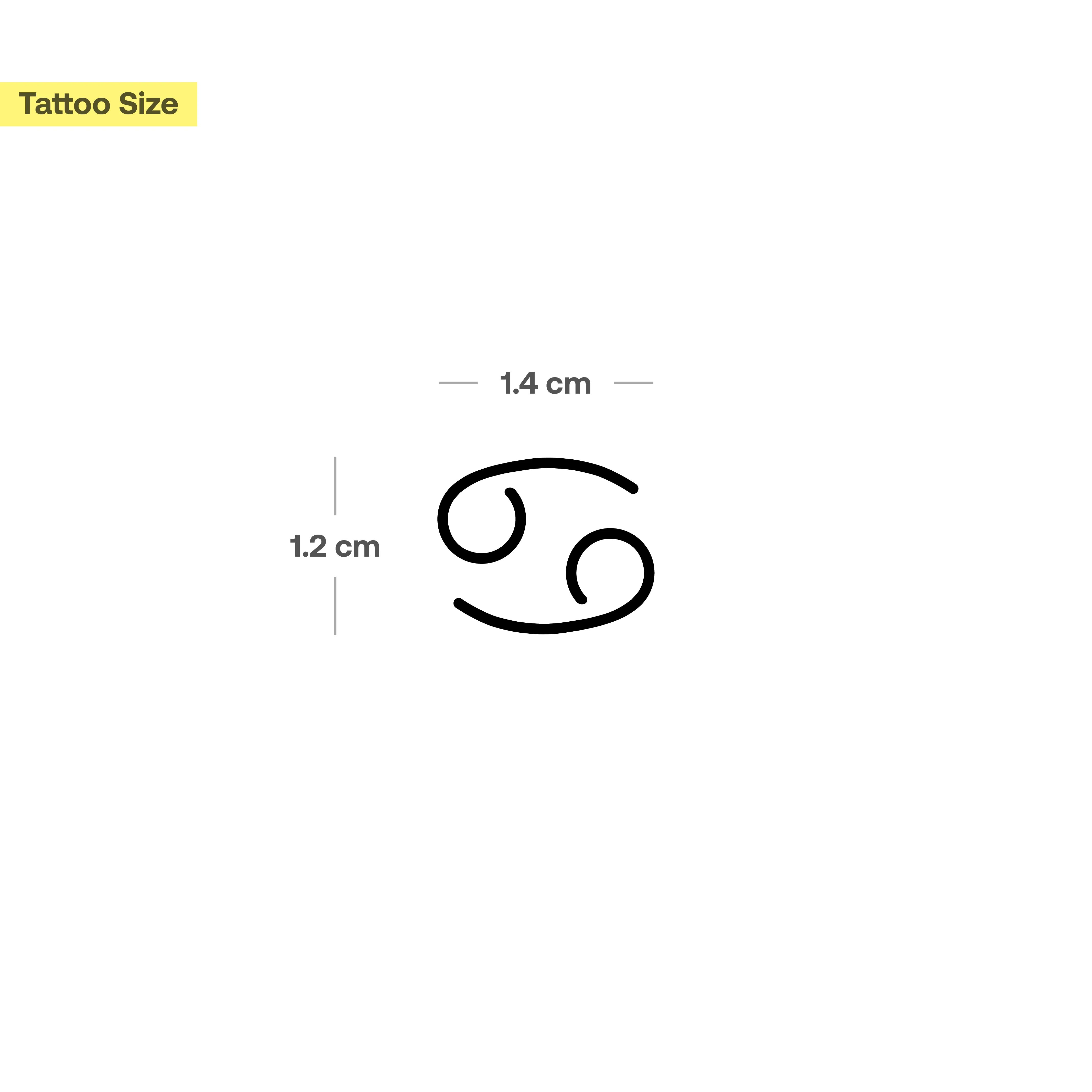 Tatouage du zodiaque Cancer  - Image 3